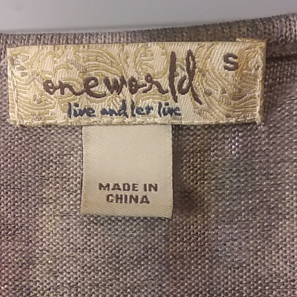 One World Top - Picture 3 of 6